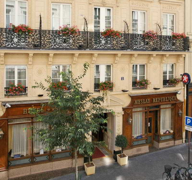 Hotel Meslay Republique Paris Extérieur photo